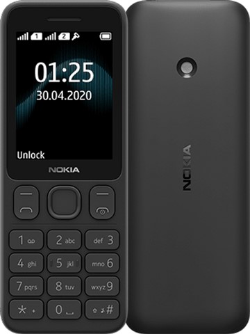 Купить Мобільний телефон NOKIA 125 Dual Sim Black в магазине vsesvit.shop