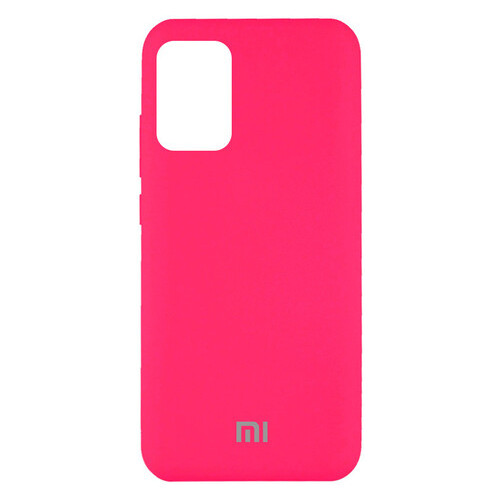 Купить Накладка Xiaomi Redmi 10 Hot Pink Silicone Case Full в магазине vsesvit.shop