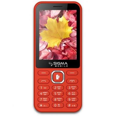 Купить Мобільний телефон SIGMA X-style 31 Power Red в магазине vsesvit.shop