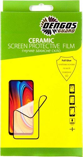 Купить Захисне скло Samsung A12 SM-A125/M12 SM-M125 Black Dengos Ceramic Film (TGCF-05) в магазине vsesvit.shop