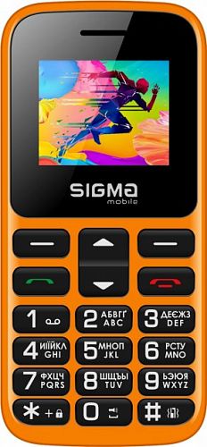 Купить Мобільний телефон SIGMA Comfort 50 Hit 2020 Dual Sim Orange в магазине vsesvit.shop