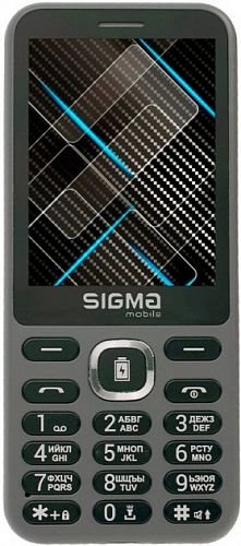 Купить Мобільний телефон SIGMA X-style 31 Power Grey в магазине vsesvit.shop