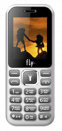 Купить Мобильный телефон FLY FF190 Dual Sim White в магазине vsesvit.shop