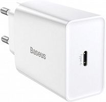 CЗУ BASEUS Super Si Pro Quick Charger C+U 30W EU White (CCSUPP-E02)