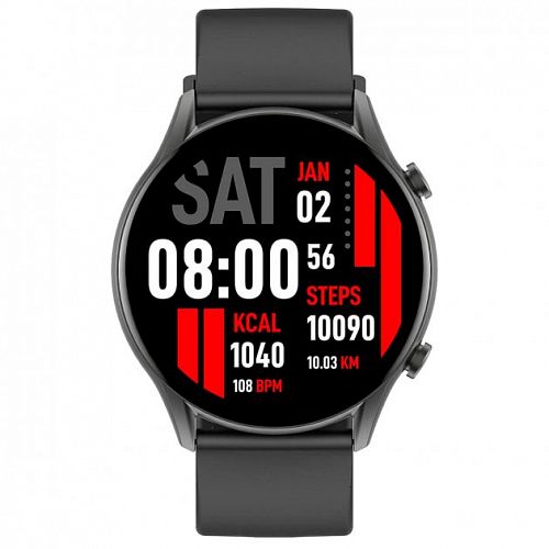 Купить Смарт годинник KIESLECT Smart Calling Watch Kr Black в магазине vsesvit.shop