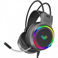 Навушники AULA S608 Wired Gaming Headset Black каталог товаров