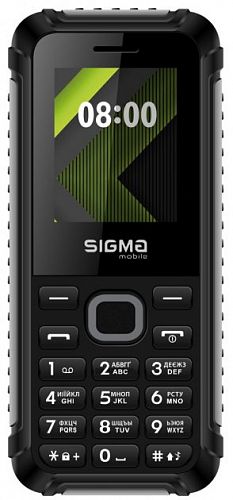Купить Мобільний телефон SIGMA X-style 18 Track Dual Sim Black/Grey в магазине vsesvit.shop