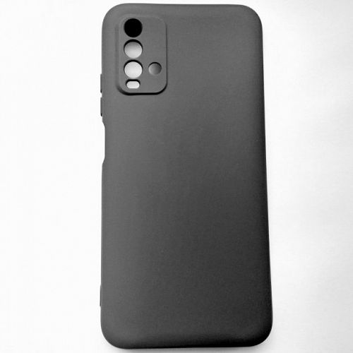 Купить Накладка Silicone Case Full for Xiaomi Redmi 9T Black в магазине vsesvit.shop