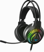 Навушники AULA S605 Wired gaming headset Black каталог товаров