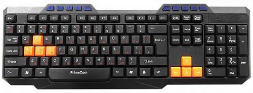 Купить Клавіатура FRIME Com FC-801А-USB Black в магазине vsesvit.shop