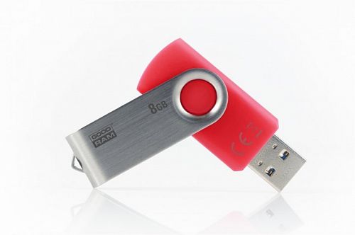 Купить Goodram UTS3 8GB USB 3.0 Red (UTS3-0080R0R11) в магазине vsesvit.shop