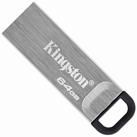 Kingston DataTraveler Kyson 64GB USB 3.2 Silver/Black (DTKN/64GB) каталог товаров