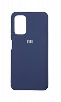 Накладка Xiaomi Poco M3/Redmi 9T Navy Blue Silicone Case Full