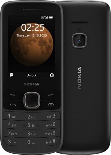Купить Мобільний телефон NOKIA 225 4G Dual Sim Black в магазине vsesvit.shop