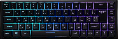 Купить Клавіатура дротова 2E Gaming KG350 RGB 68key USB Black (2E-KG350UBK) в магазине vsesvit.shop