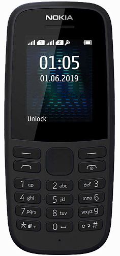 Купить Мобільний телефон NOKIA 105 2019 Single Sim Blue в магазине vsesvit.shop