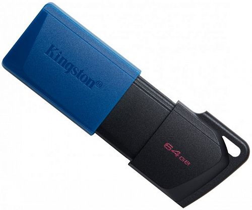 Купить Kingston DataTraveler Exodia M 64 ГБ Black/Blue (DTXM/64GB) в магазине vsesvit.shop