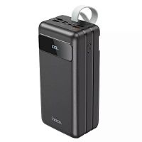 Power Bank HOCO J86B Electric 22.5W fully compatible PD20W/QC/LCD/Lamp 60 000mAh Black