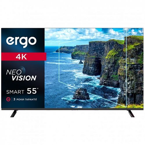 Купить Телевізор ERGO 55GUS8555 в магазине vsesvit.shop