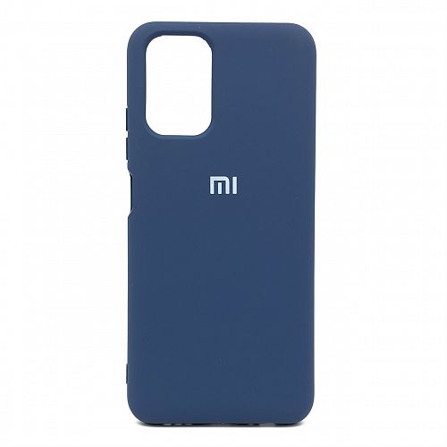 Купить Накладка Xiaomi Redmi Note 10 5G Navy blue Silicone Case Full в магазине vsesvit.shop
