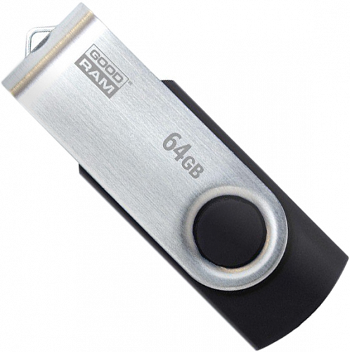 Купить USB flash GOODRAM USB 64GB UTS2 (Twister) Black (UTS2-0640K0R11) в магазине vsesvit.shop