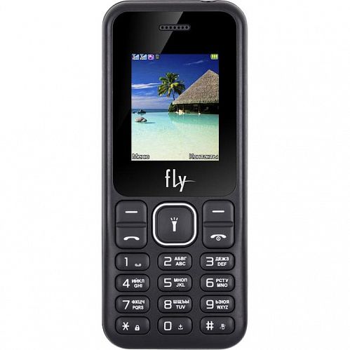 Купить Мобильный телефон FLY FF190 Dual Sim Black в магазине vsesvit.shop
