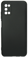 Накладка Samsung A03s SM-A037 Black Silicone Case
