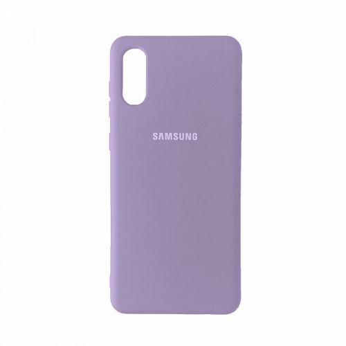 Купить Накладка Samsung A02 (A022) Lilac Silicone Case Full в магазине vsesvit.shop