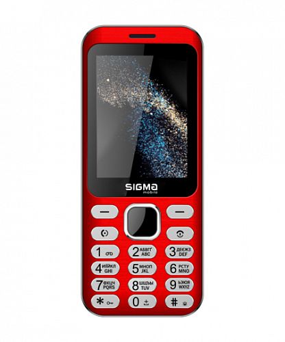 Купить Телефон Sigma Mobile X-style 33 Steel Dual Sim Red в магазине vsesvit.shop