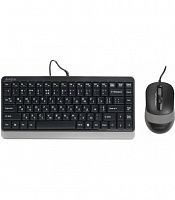 Клавіатура+миша A4TECH Fstyler F1110 Grey USB каталог товаров