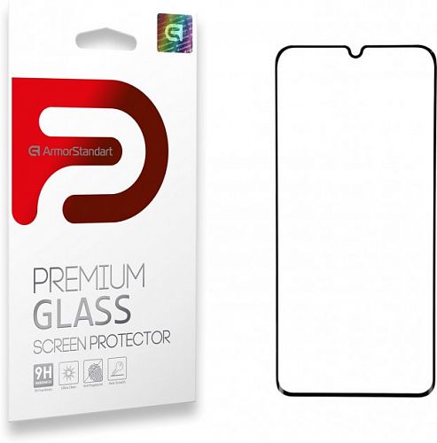 Купить Захисне скло Armorstandart для Xiaomi Mi Note 10/10 Pro Black Full Glue (ARM56568-GFG-BK) в магазине vsesvit.shop