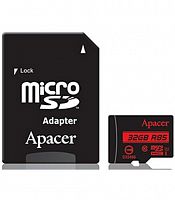 Карта пам'яті APACER MicroSDHC 32GB UHS-I Class 10 + SD adapter (AP32GMCSH10U5-R) каталог товаров