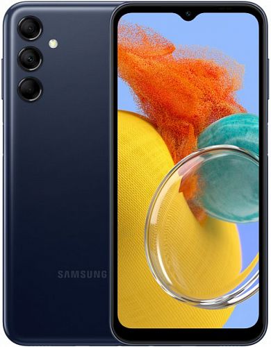 Купить Мобільний телефон Samsung Galaxy M14 4/64GB Dark Blue (SM-M146BDBUSEK) в магазине vsesvit.shop
