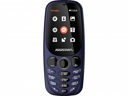 Купить Мобильний телефон Assistant AS-201 blue в магазине vsesvit.shop