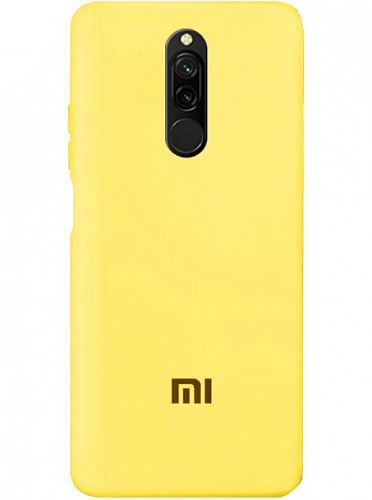 Купить Накладка Silicon case Xiaomi Redmi 8 yellow в магазине vsesvit.shop
