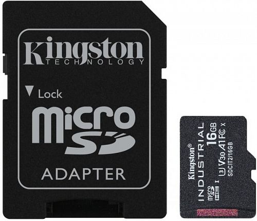 Купить Карта памяти Kingston microSDHC 16GB Class 10 UHS-I Canvas Select SD адаптер SDCS 16GB в магазине vsesvit.shop