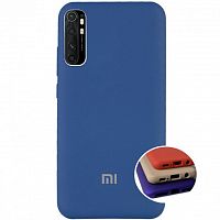 Накладка Silicone Case Full for Xiaomi Mi Note 10 Lite Navy Blue каталог товаров