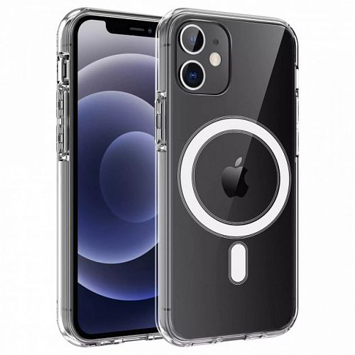 Купить Накладка Apple iPhone 11 CRISTAL GUARD MagSafe Case Dark blue в магазине vsesvit.shop