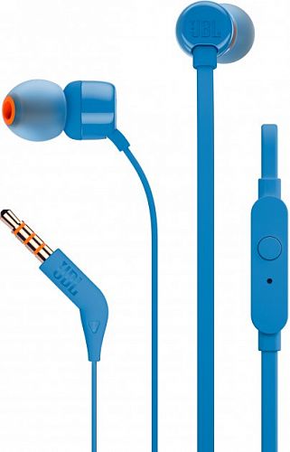 Купить Навушники JBL T110 Blue (JBLT110BLU) в магазине vsesvit.shop