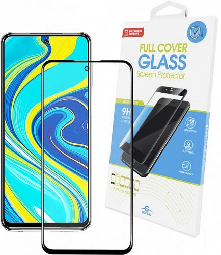 Купить Захисне скло Color glass 9Н Full Glue Xiaomi Note 9S black в магазине vsesvit.shop