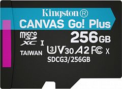 Карта пам'яті KINGSTON MicroSDXC 256GB UHS-I Class 10 Canvas Select Plus R150MB/s (SDCS3/256GBSP)