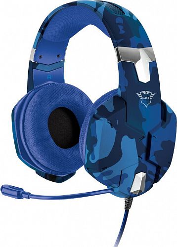 Купить Навушники TRUST GXT 322B Carus Gaming Headset for PS4 Blue (23249) в магазине vsesvit.shop