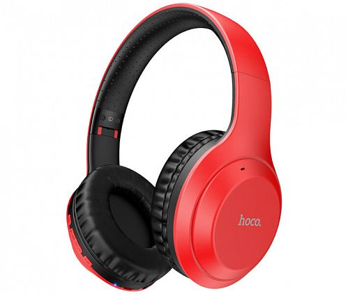 Купить Навушники HOCO W30 Fun move wireless headphones Red в магазине vsesvit.shop