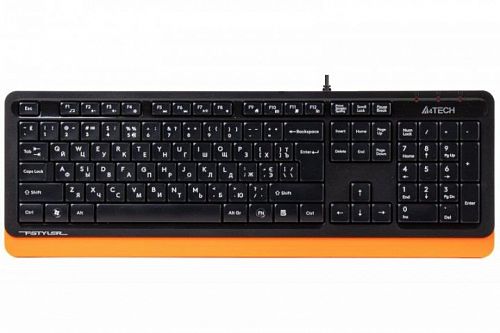 Купить Клавіатура A4TECH FK10 Ukr Orange USB в магазине vsesvit.shop