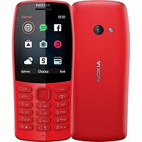 Мобільний телефон NOKIA 210 Dual Sim Red 2019 каталог товаров