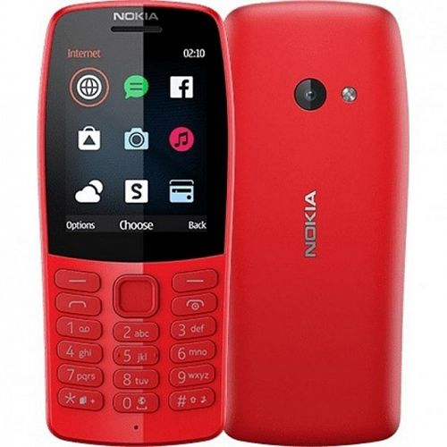 Купить Мобільний телефон Nokia 210 Dual Sim Red (16OTRR01A01) в магазине vsesvit.shop