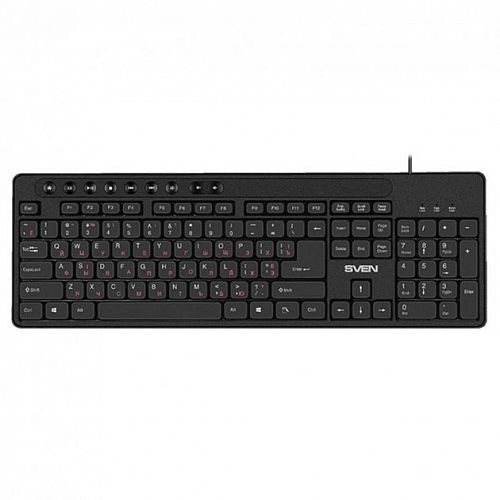Купить Клавіатура SVEN KB-C3060 Ukr Black USB в магазине vsesvit.shop