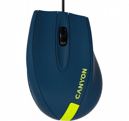 Купить Миша CANYON CNE-CMS11BY Blue/Yellow USB в магазине vsesvit.shop