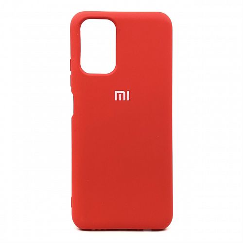 Купить Накладка Xiaomi Redmi Note 10 5G Red Silicone Case Full в магазине vsesvit.shop