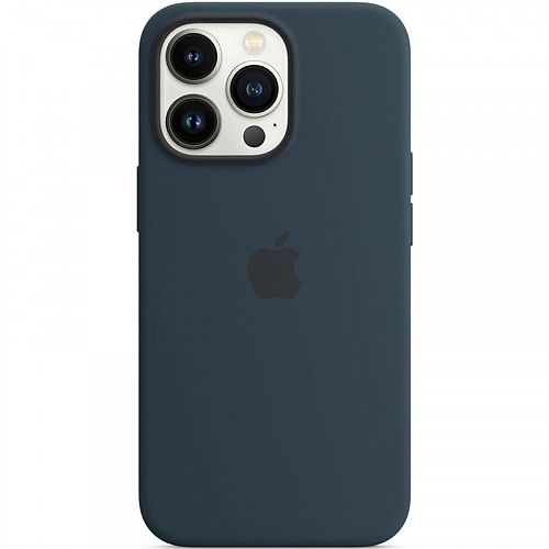 Купить Накладка Apple iPhone 14 Abyss Blue Silicone Case Full в магазине vsesvit.shop